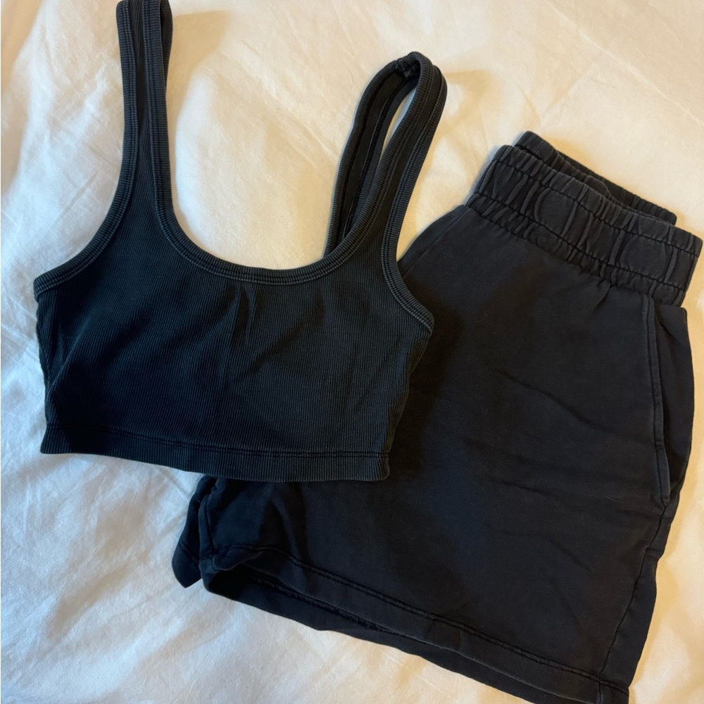 Zara top and short set